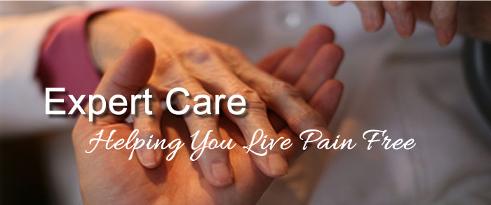 Expert care, helping you live pain free.